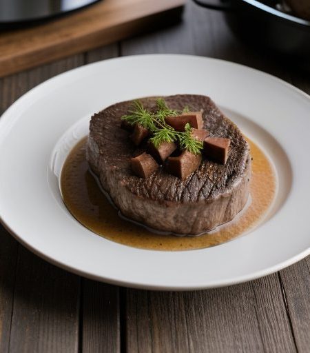 Crockpot Swedish Style Steak recipe image