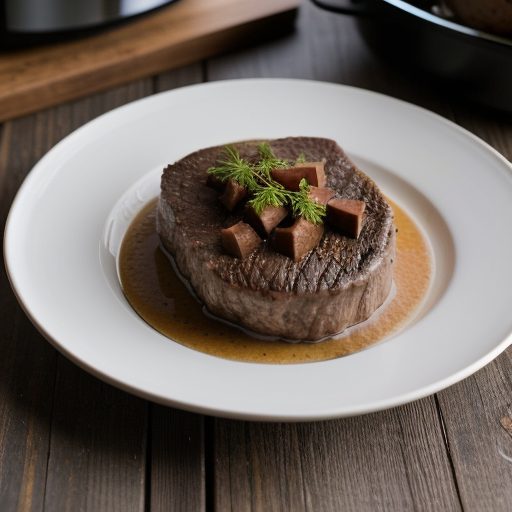 Crockpot Swedish Style Steak recipe image