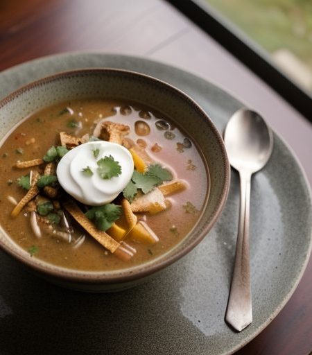 Crocodile Cafe's Chicken Tortilla Soup recipe image
