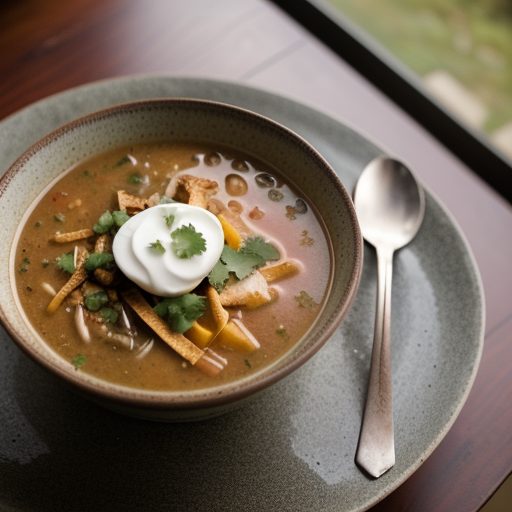 Crocodile Cafe's Chicken Tortilla Soup recipe image