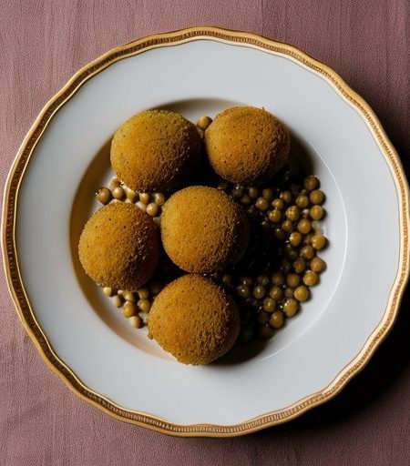 Croquettes De Couscous Et Pois Chiches recipe image
