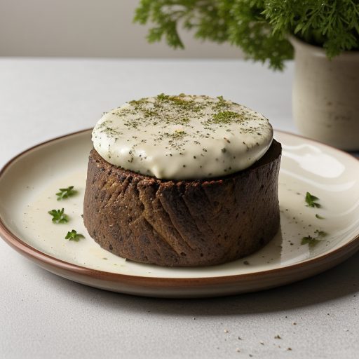 Crowdie Butter With Garlic & Parsley recipe image