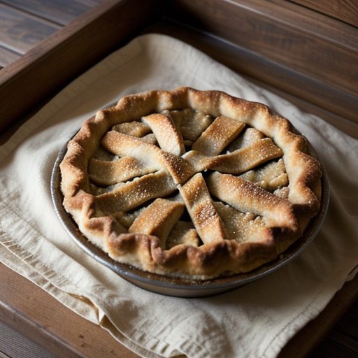 Crumb Top Apple Pie (Mom's recipe image