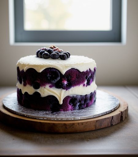 Crumb-Topped Blueberry Cake recipe image