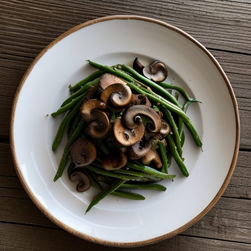 Crumb-Topped Green Beans & Mushrooms recipe image