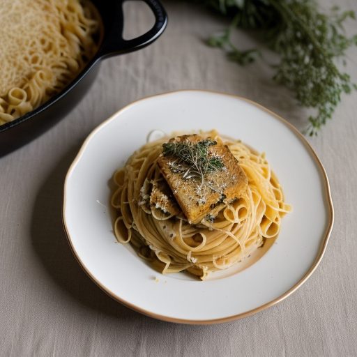 Crumb Topped Pasta & Cheese recipe image