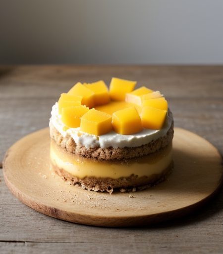Crumble Mangue recipe image