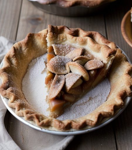 Crumbly Apple Pie recipe image