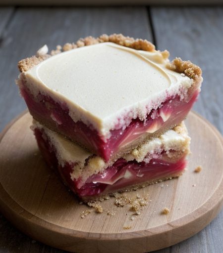 Crumbly-Topped Rhubarb recipe image