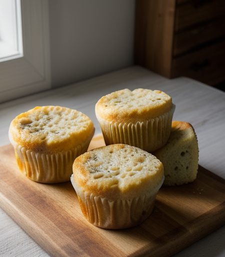 Crumpets & Muffins (English recipe image