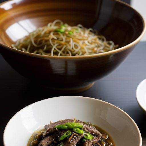 Crunchy Bean Sprouts With Beef recipe image