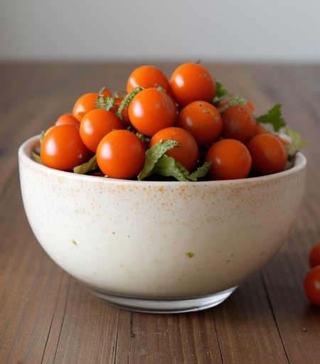 Crunchy Cherry Tomato Salad With Carrots & Celery recipe image