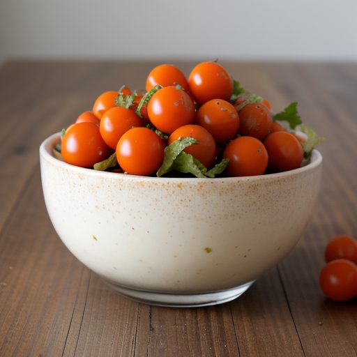 Crunchy Cherry Tomato Salad With Carrots & Celery recipe image