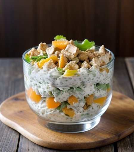 Crunchy Curried Chicken Salad recipe image
