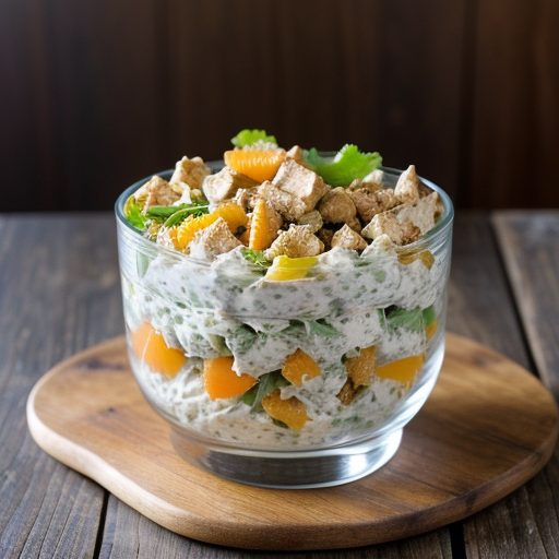 Crunchy Curried Chicken Salad recipe image