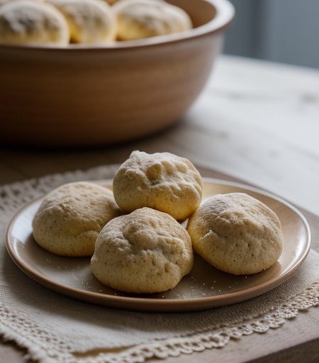 Crunchy Hazelnut Meringue Cookies recipe image