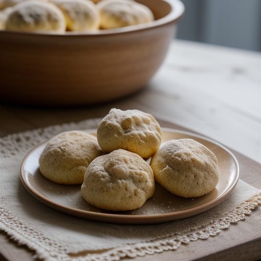 Crunchy Hazelnut Meringue Cookies recipe image