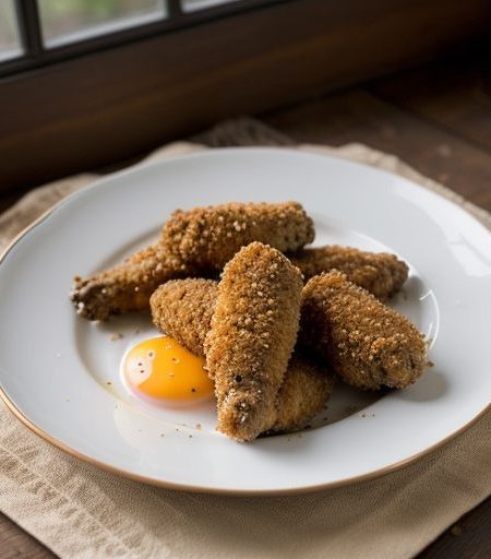 Crunchy Parmesan Chicken Wings recipe image