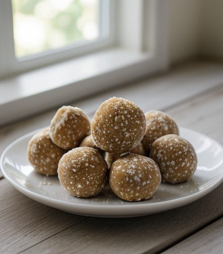 Crunchy Peanut Balls recipe image