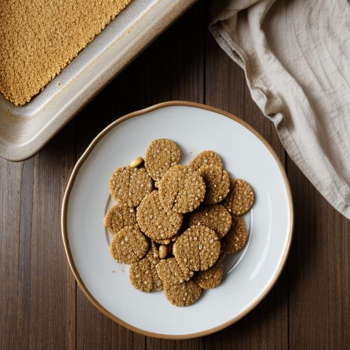 Crunchy Peanut Crackers recipe image