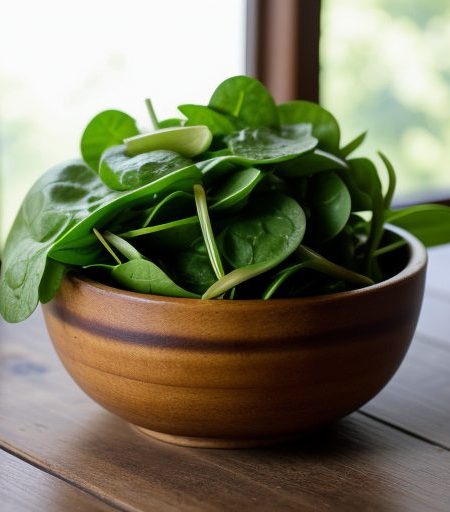 Crunchy Spinach Salad recipe image