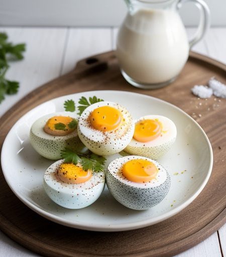Crunchy Stuffed Eggs recipe image