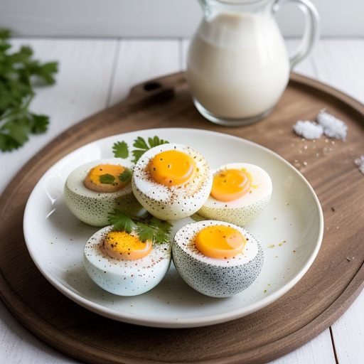 Crunchy Stuffed Eggs recipe image