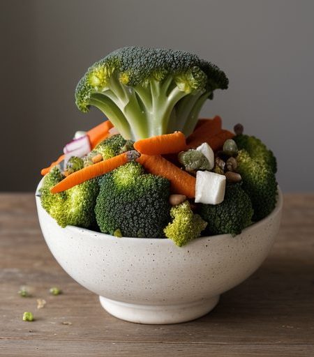 Crunchy Vegetable Salad recipe image