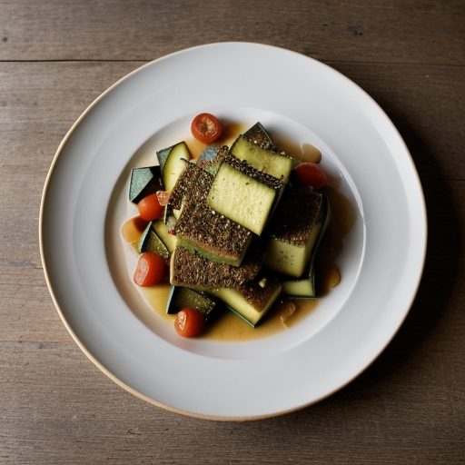 Crunchy Zucchini & Tomatoes recipe image