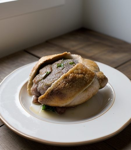 Crustade of Chicken & Pigeon recipe image