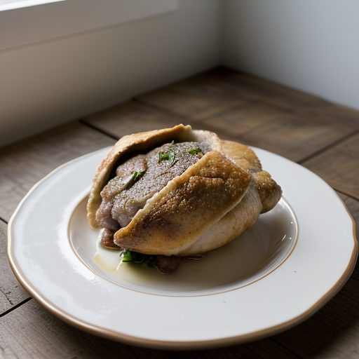 Crustade of Chicken & Pigeon recipe image