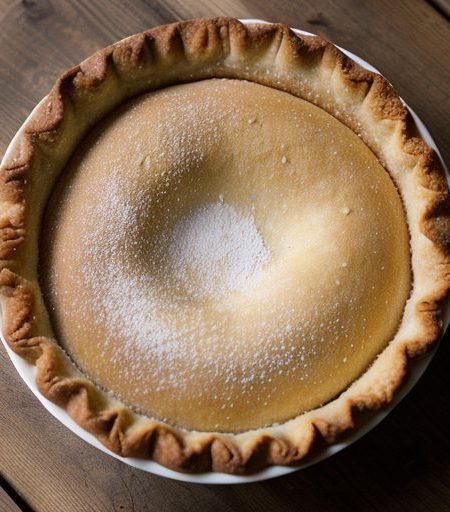 Crustless Apple Pie recipe image