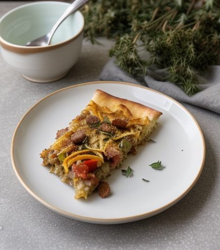 Crustless Breakfast Pizza recipe image