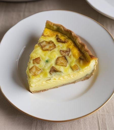Crustless Potato Quiche recipe image