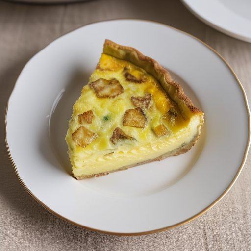 Crustless Potato Quiche recipe image
