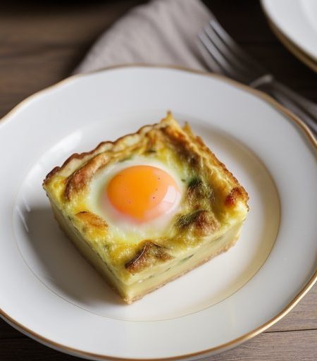 Crustless Potato Quiche recipe image