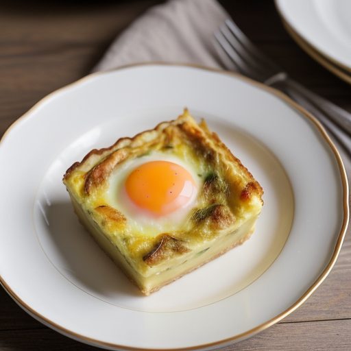 Crustless Potato Quiche recipe image