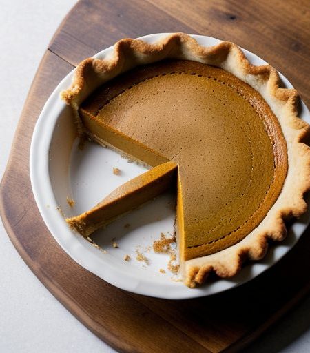 Crustless Pumpkin Pie recipe image
