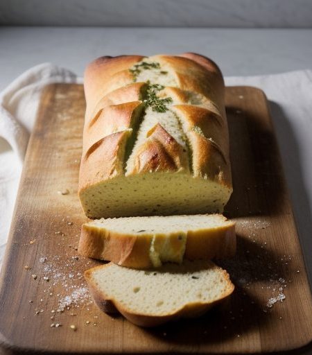 Crusty Garlic Bread recipe image