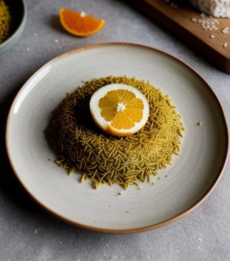 Crusty Persian Rice With Cinnamon & Pistach recipe image