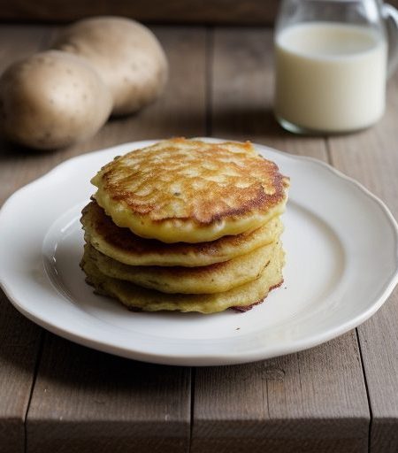 Crusty Potato Pancakes recipe image