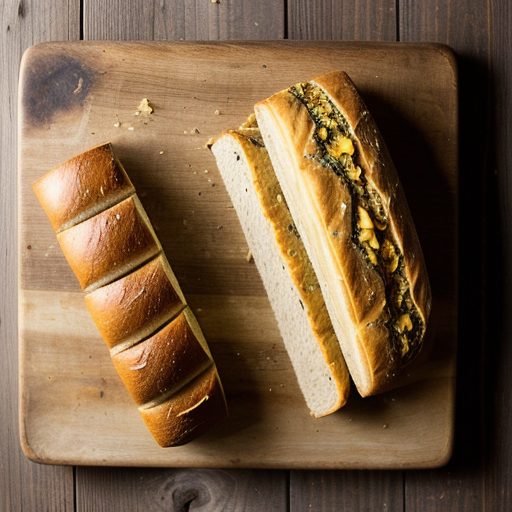Crusty Sausage-Pepper Bread recipe image