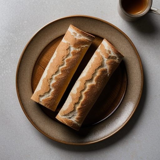 Crusty Whole-Wheat Baguettes recipe image