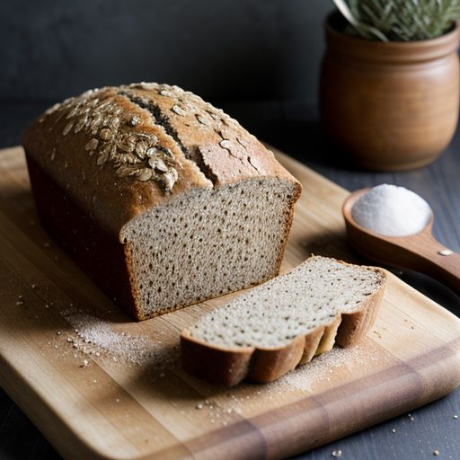 Crusty Whole-Wheat Oatmeal Bread recipe image