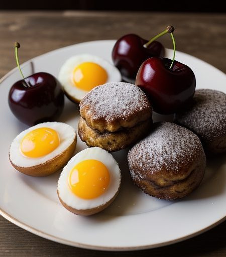 Cseresznyek Rumos Palacsintaban (Cherries in Rum Fritter recipe image