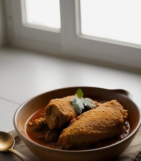 Csirke Paprikas (Chicken in Paprika Sauce recipe image