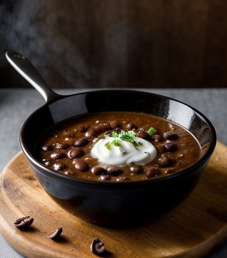 Cuban Black Bean Soup recipe image