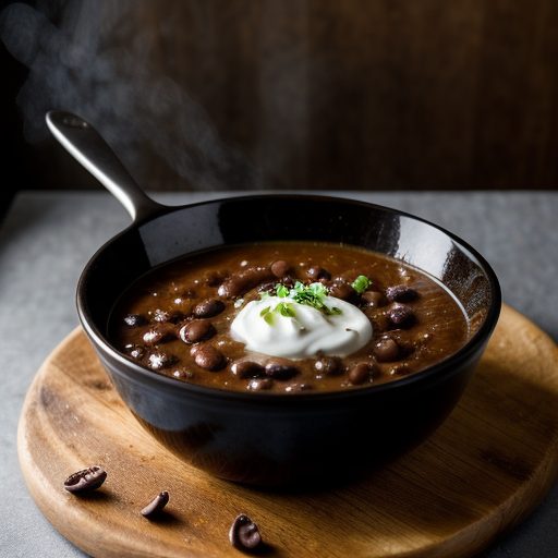 Cuban Black Bean Soup recipe image