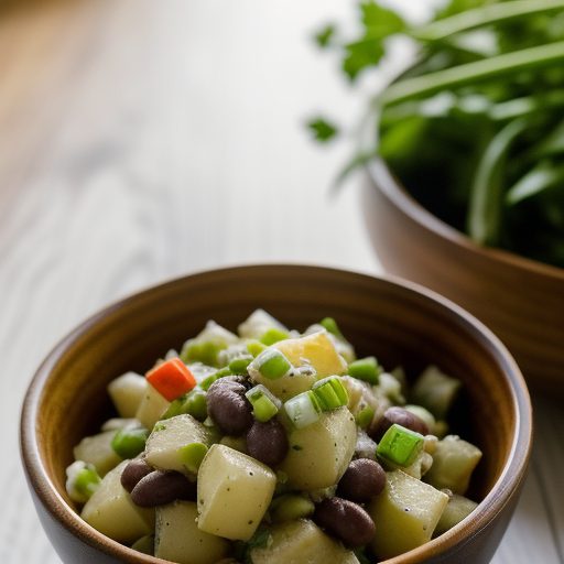 Cuban Potato Salad With Scallion Vinaigrette recipe image