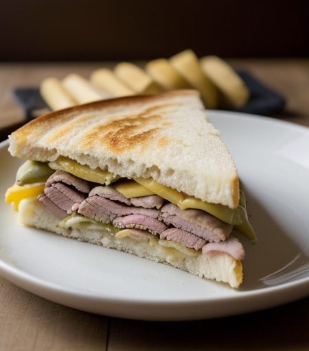 Cuban Sandwich "Media Noche" recipe image